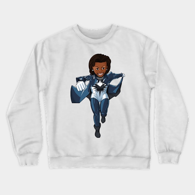 Michelle Rambeau Crewneck Sweatshirt by BlackGirlNerds